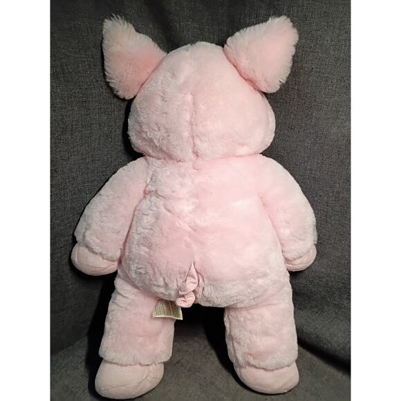 Build a Bear Pink Pig 20" Retired Overstuffed The First Edition Pig - Picture 2 of 2